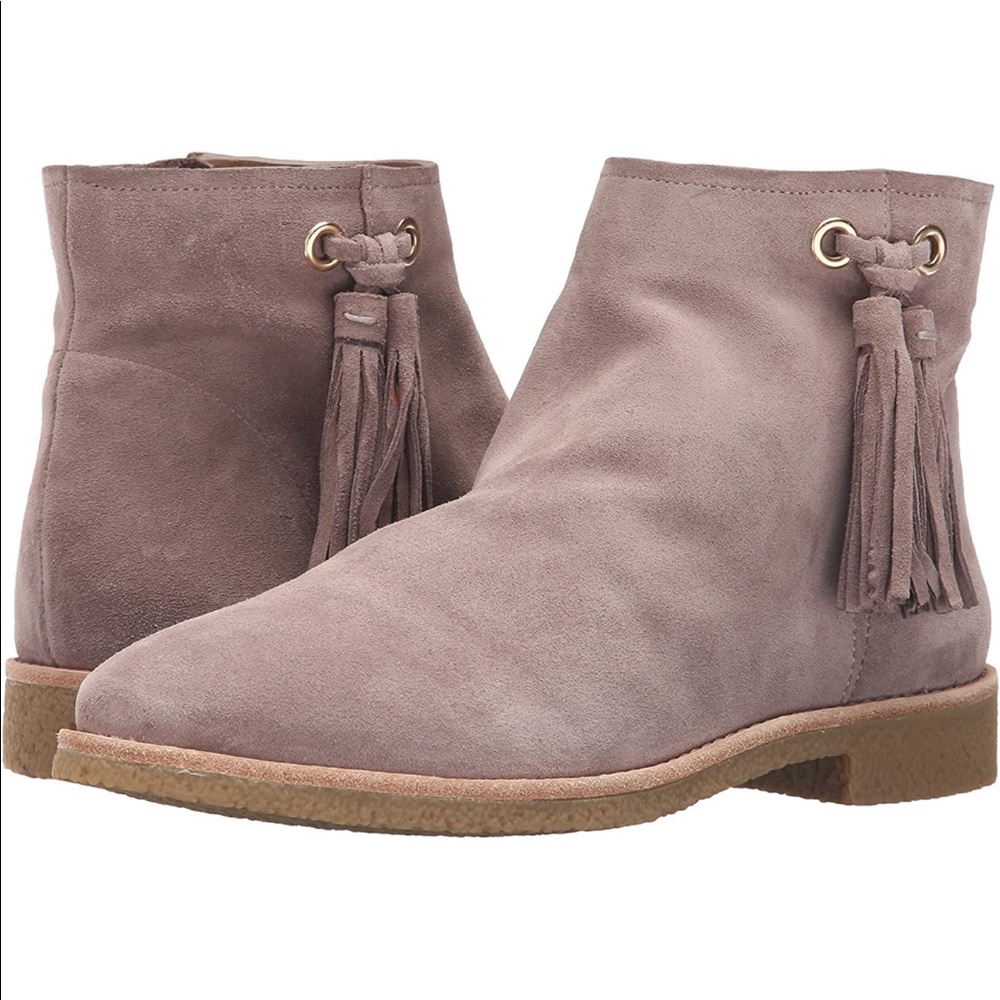 Kate Spade Women's Bellamy Ankle Stone Bootie, size 6.5